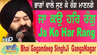 Ja Ko Har Rang | Bhai Gagandeep SinghJi Ganganagar | Simbal Camp-Jammu