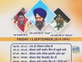 13.Sept.2019 Gurmat Kirtan Samagam at Kalkaji-Delhi - various at delhi